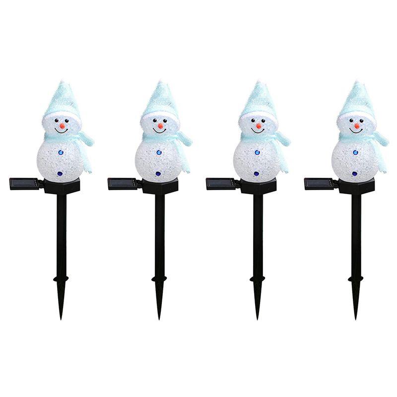 Outdoor Power For Xmas Lights - N84R 4X Kardan Adam Güneş Işıkları
