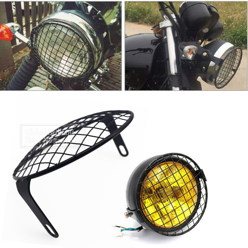 Outdoor Power Products - Evrensel 7 inç Retro tarzı motosiklet