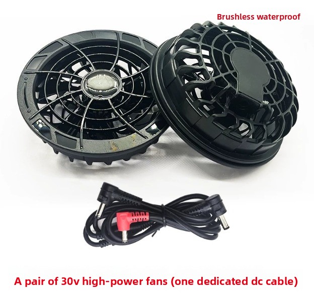 Outdoor Power Works - Yazlık Serinletici Klima Yeleği, Büyük Kapasiteli