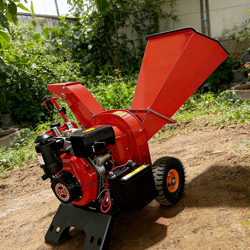 Garden Shredder Chipper - 2025 En Çok Satan 50mm Dizel