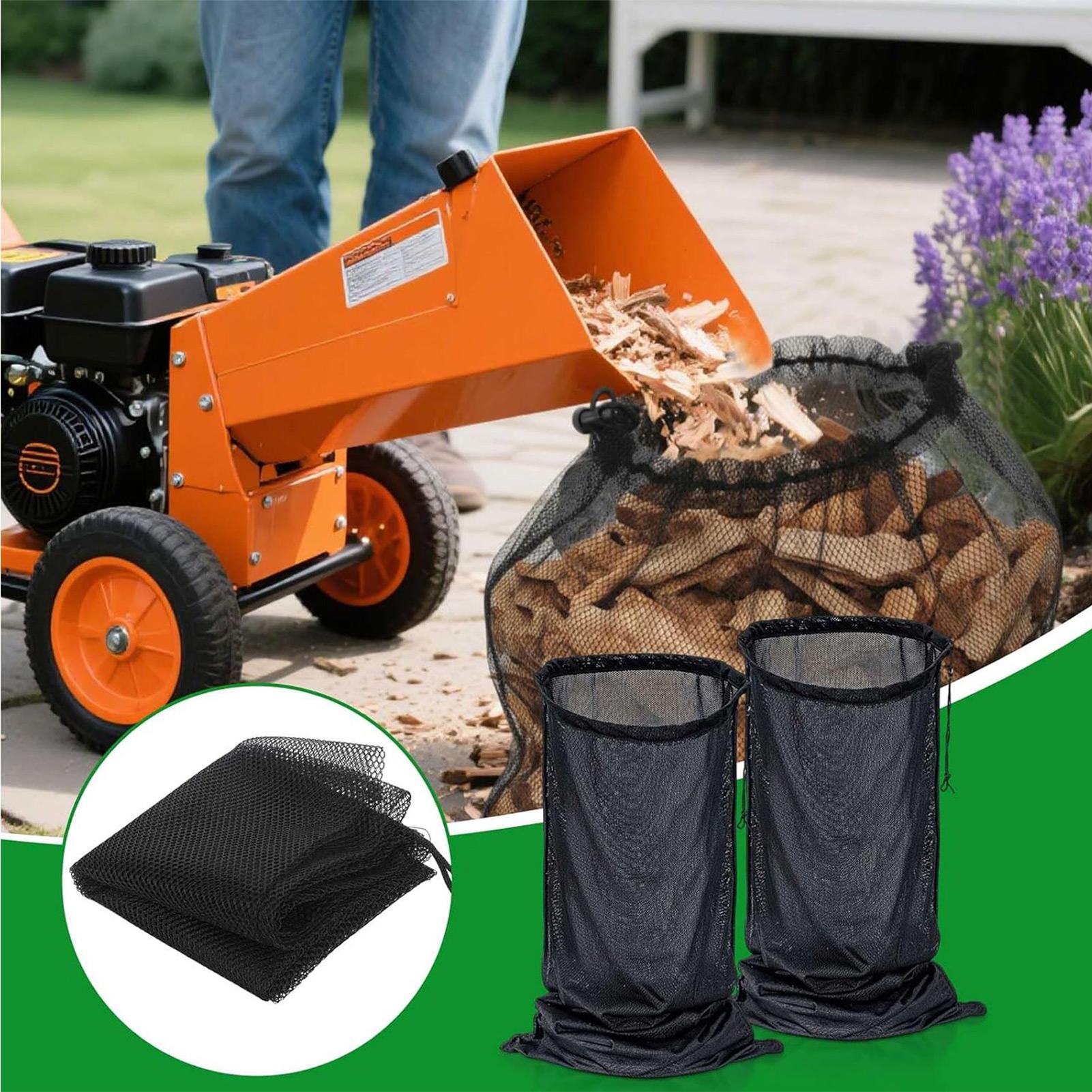 Garden Shredder Chipper - Çipper Parçalayıcı Çanta Örgü Tutucu Çantası