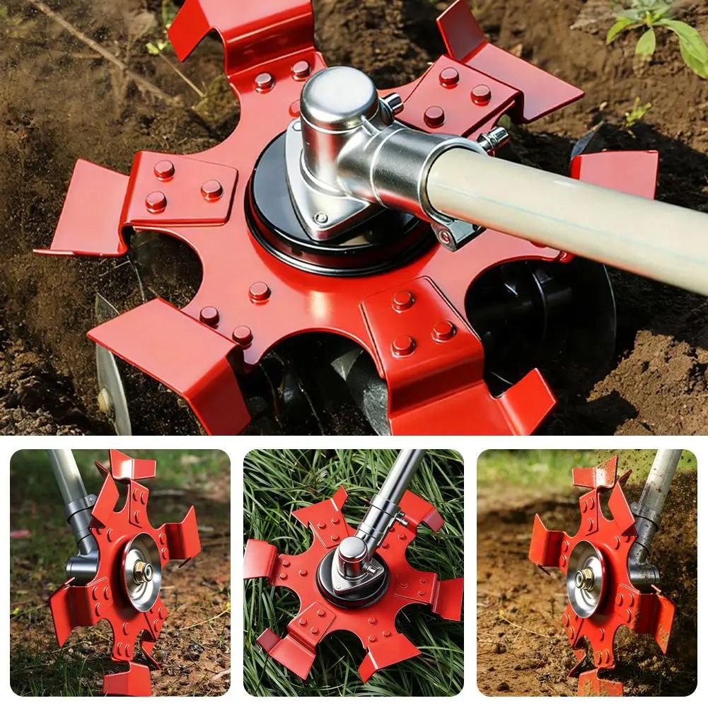 Stump Grinder Attachment - Manganez Çelik Kanal Açma Tekerleği 240mm