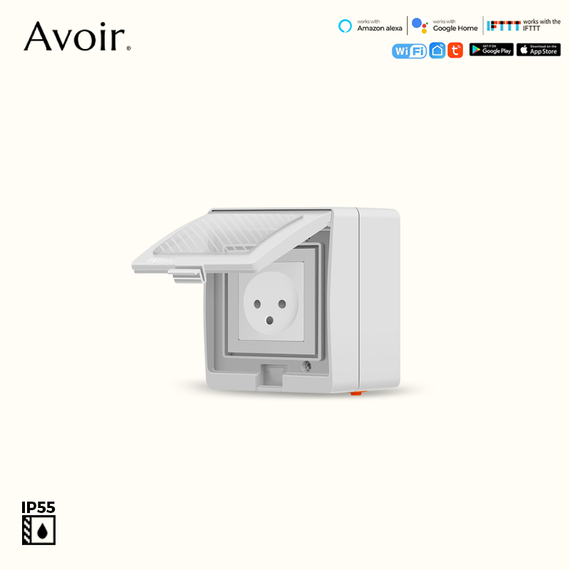 Outdoor Power Outlet Wifi - Avoir İsrail Tuya Akıllı Soket Wifi