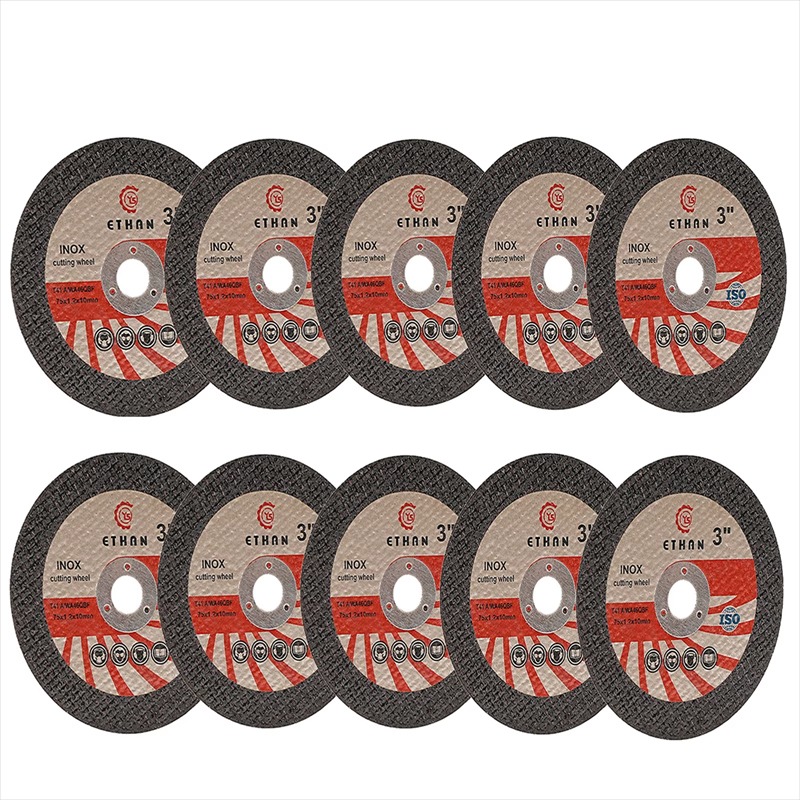 Stump Grinder Attachment - 10 Adet 3 İnç Metal Testere