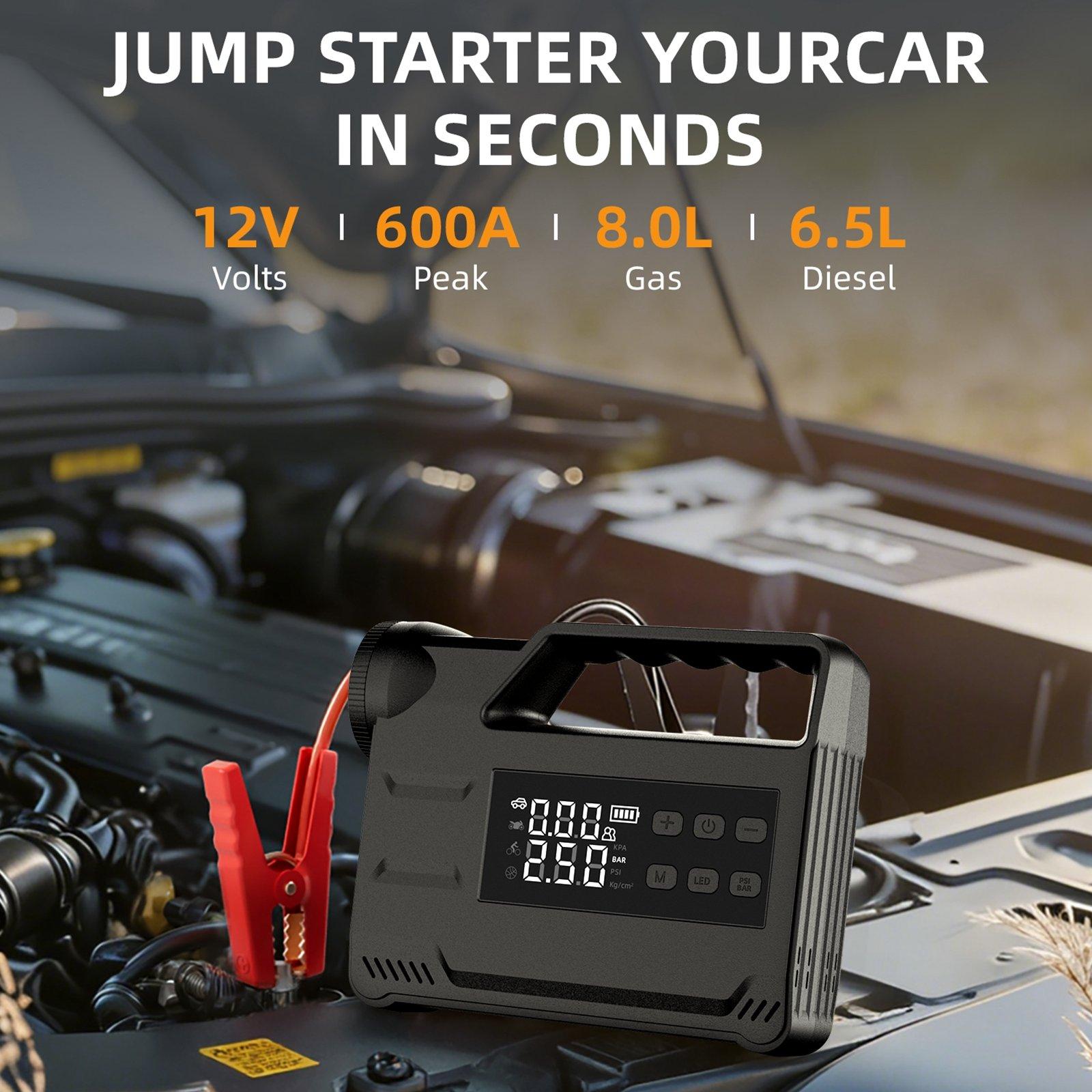 Air Compressor Portable - Hava Kompresörü Taşınabilir 12V Başlangıç ​​Voltajı