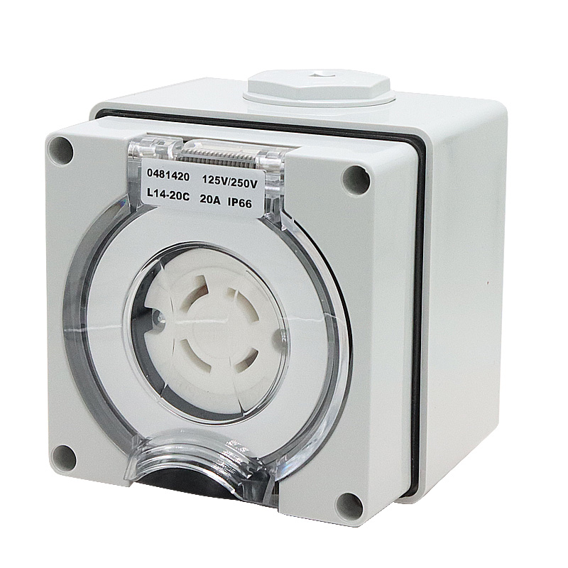 Outdoor Power Inlet Box - 125/250V 20A Jeneratör RV Güç Giriş