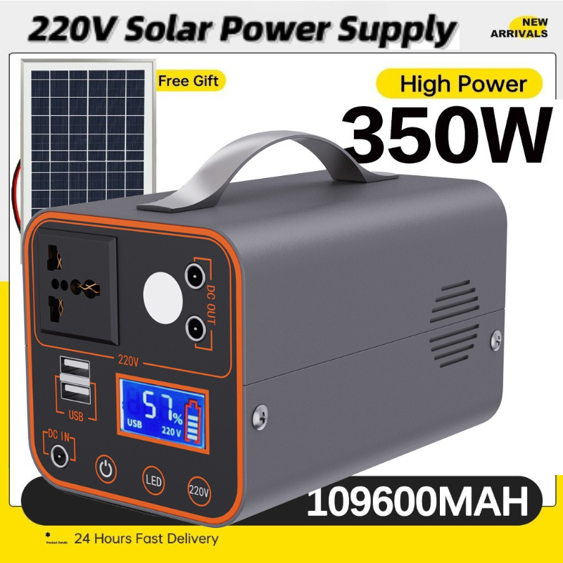 Outdoor Power Bank With Ac Outlet - 350W Taşınabilir Güç İstasyonu 220V AC