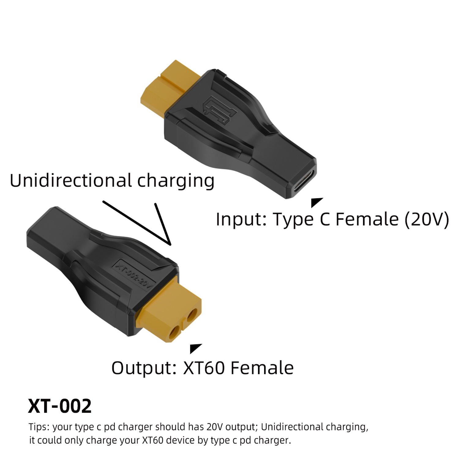Outdoor Power Adapter Usb - USB C - XT60 Adaptör Dönüştürücü