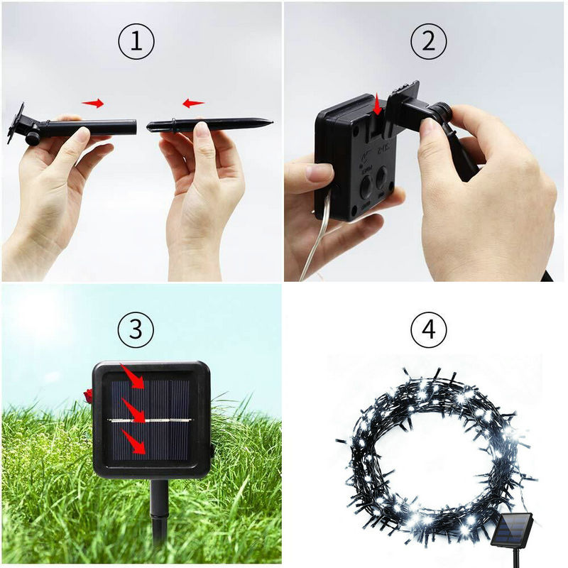 Güneş Enerjili Peri Dizisi Işı - Outdoor Power For Xmas Lights incelemesi ve fiyatı