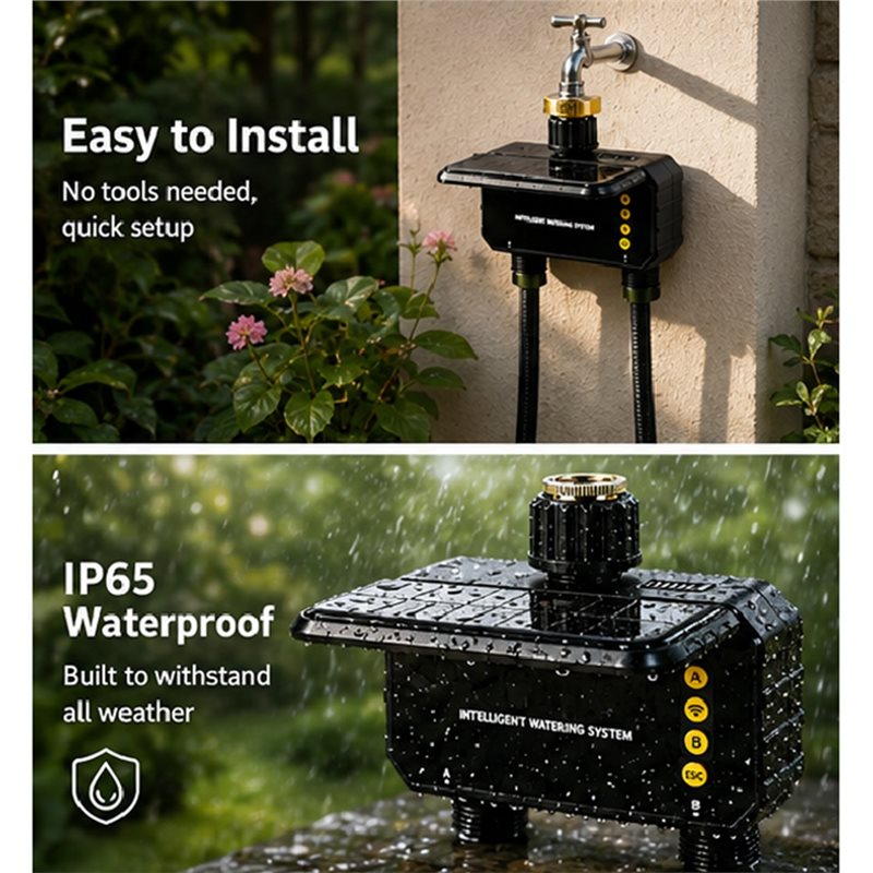 Güneş Enerjili Dış Mekan Su Za - Outdoor Power Outlet Wifi incelemesi ve fiyatı