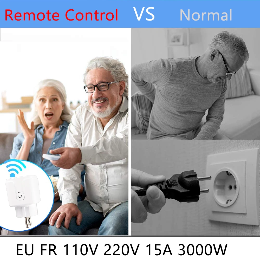 Tuya WiFi ve RF Akıllı Priz, G - Outdoor Power Outlet Wifi incelemesi ve fiyatı