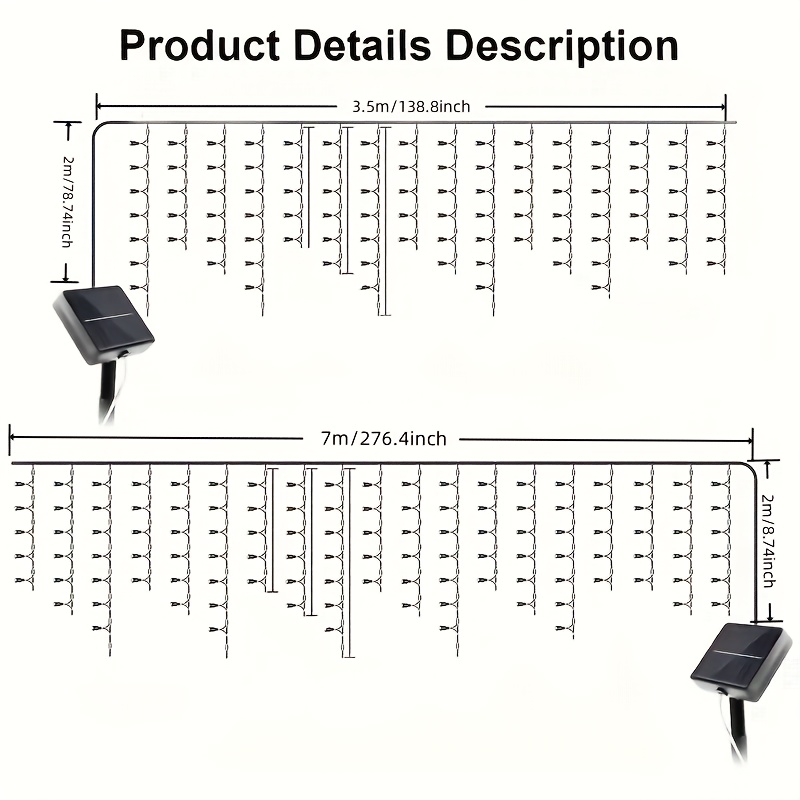 Güneş Enerjili Dış Mekan Sarkı - Outdoor Power For Xmas Lights incelemesi ve fiyatı