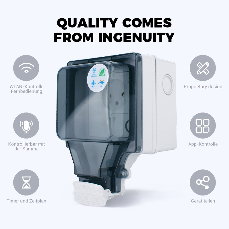 Avoir IP66 Açık Su Geçirmez So - Outdoor Power Outlet Wifi incelemesi ve fiyatı