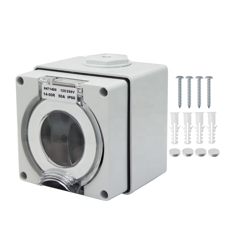 50 Amper Jeneratör Karavan Güç - Outdoor Power Inlet Box incelemesi ve fiyatı