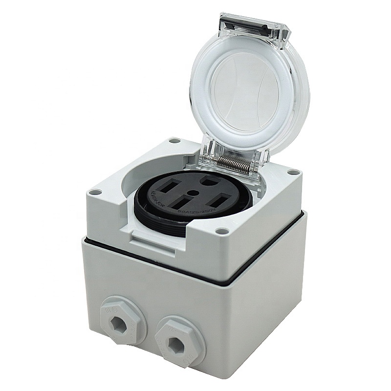 50 Amper Jeneratör Karavan Güç - Outdoor Power Inlet Box incelemesi ve fiyatı