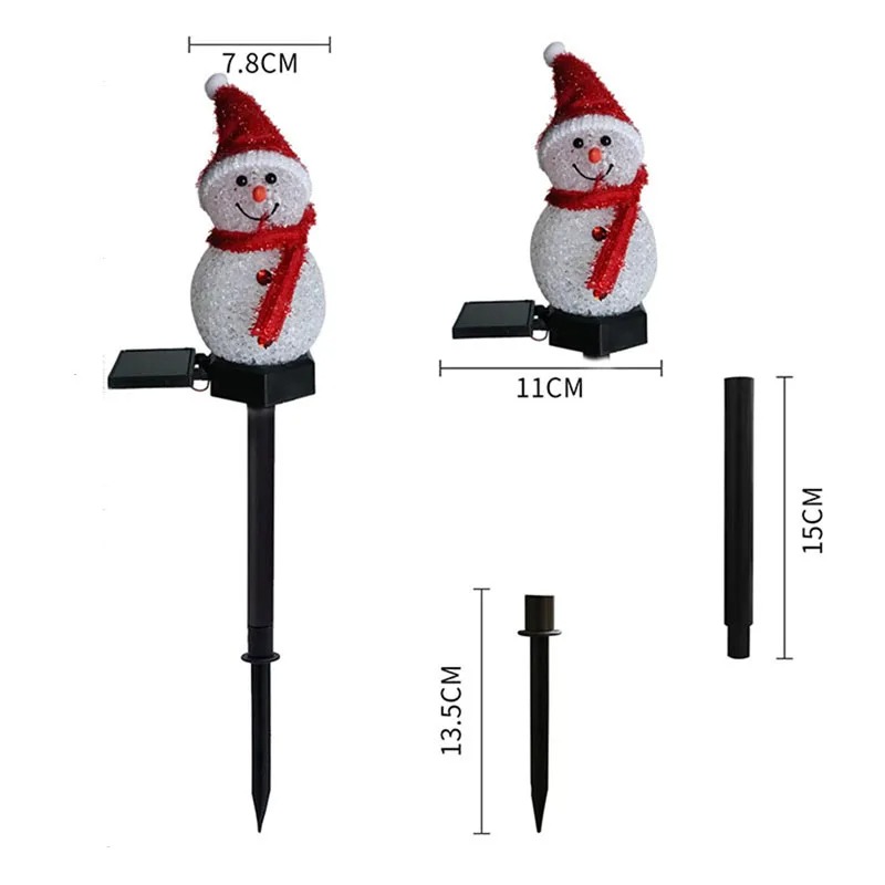 2 LED'li Kardan Adam Güneş Ene - Outdoor Power For Xmas Lights incelemesi ve fiyatı