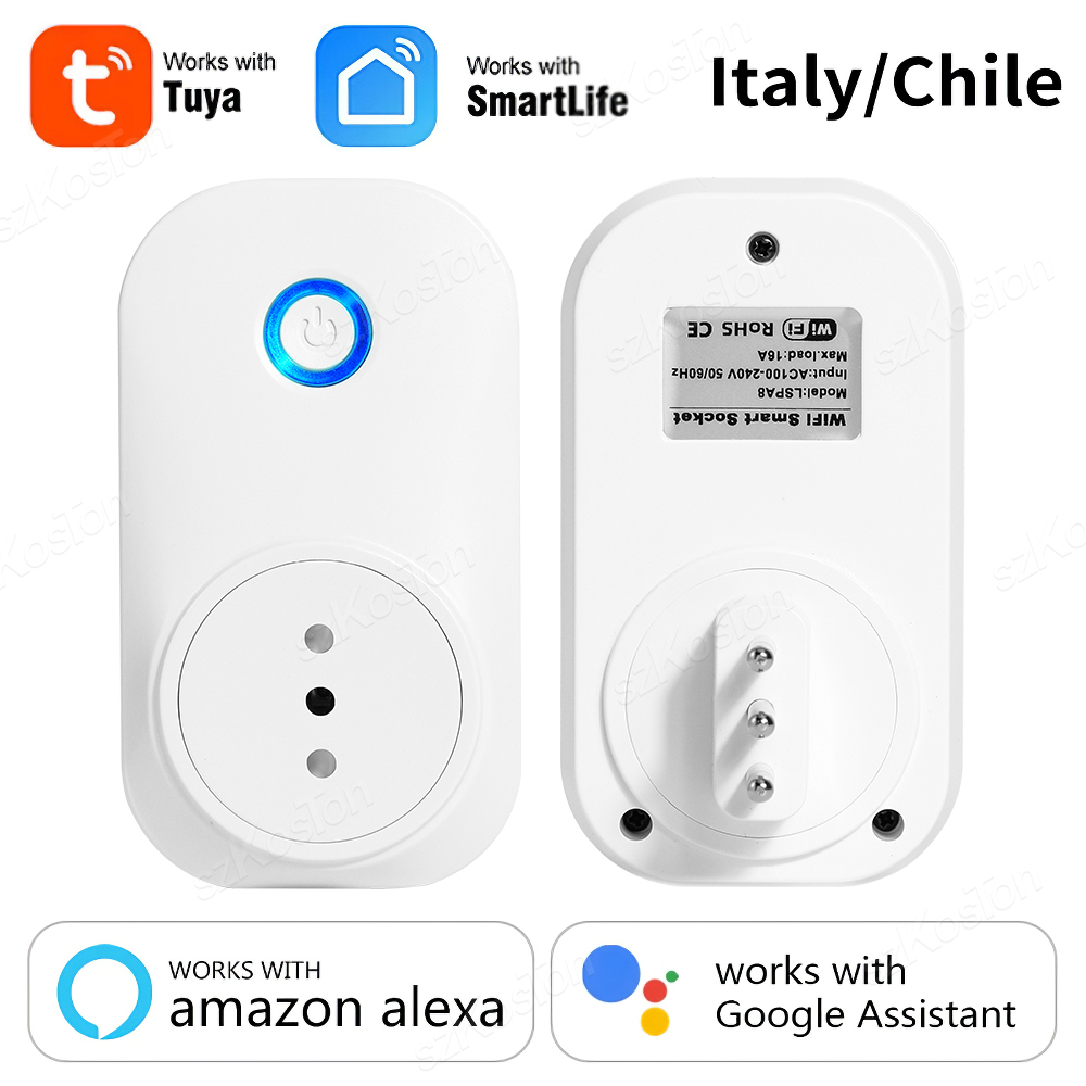 16A şili İtalya Wifi akıllı so - Outdoor Power Outlet Wifi incelemesi ve fiyatı