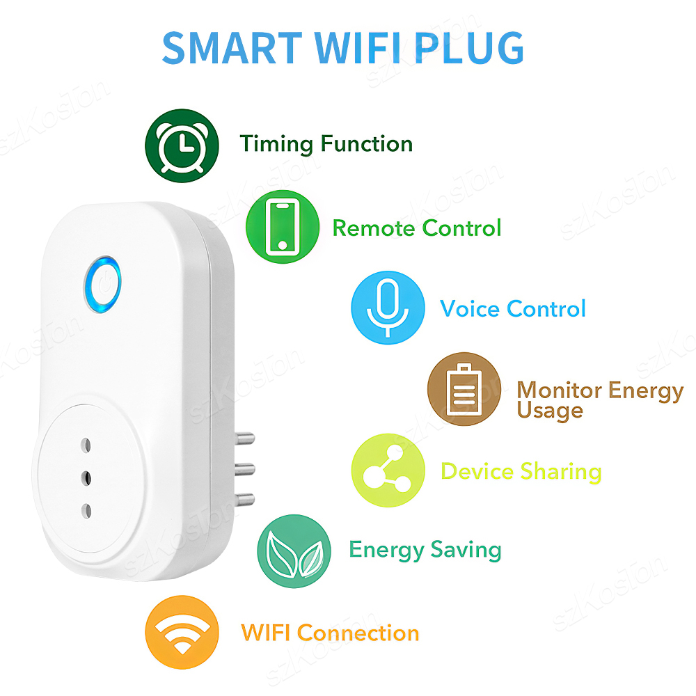 16A şili İtalya Wifi akıllı so - Outdoor Power Outlet Wifi incelemesi ve fiyatı
