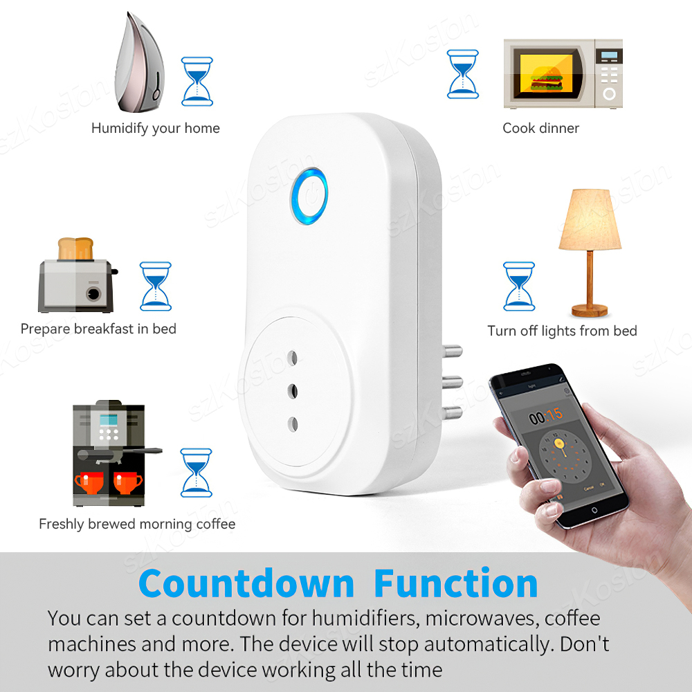 16A şili İtalya Wifi akıllı so - Outdoor Power Outlet Wifi incelemesi ve fiyatı