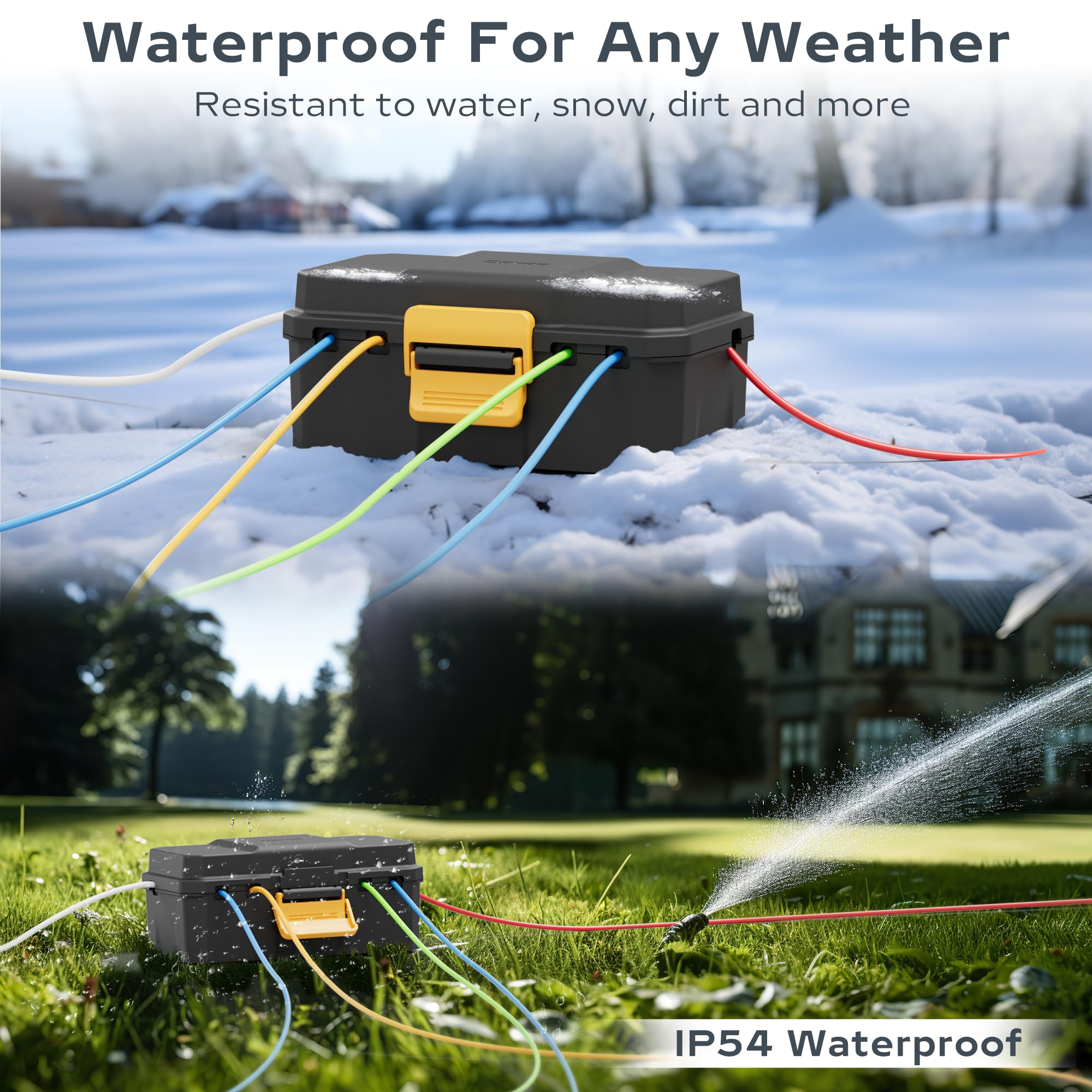 Diivoo Dış Mekan Su Geçirmez E - Outdoor Power Inlet Box incelemesi ve fiyatı