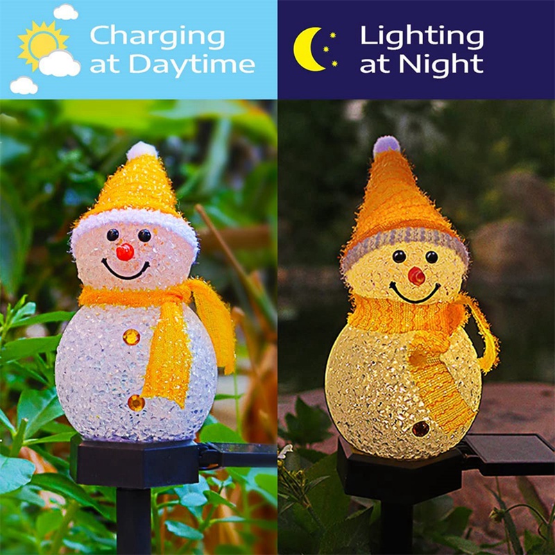 LED Kardan Adam Güneş Bahçe Iş - Outdoor Power For Xmas Lights incelemesi ve fiyatı