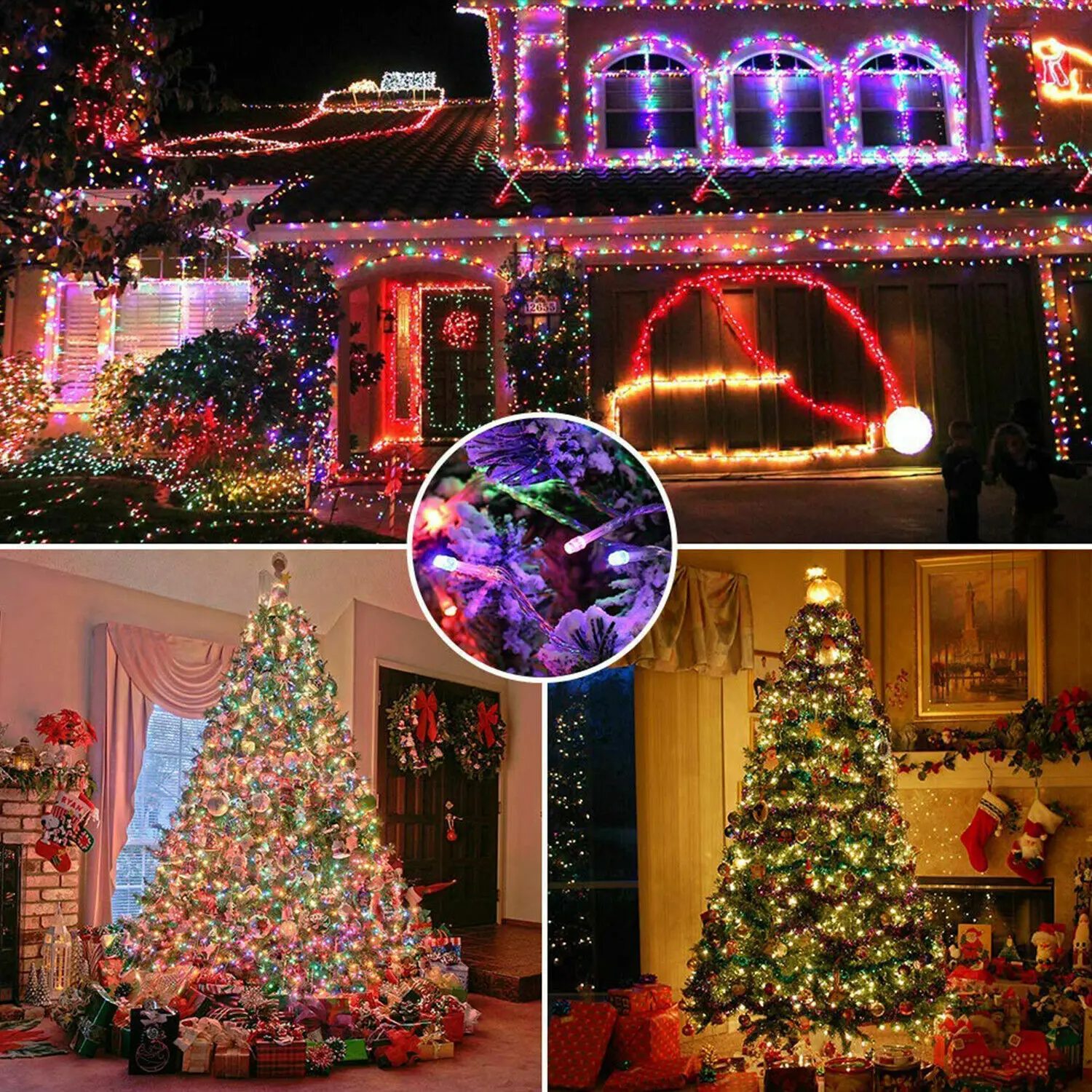 5M-32M LED Güneş Dize Işıkları - Outdoor Power For Xmas Lights incelemesi ve fiyatı