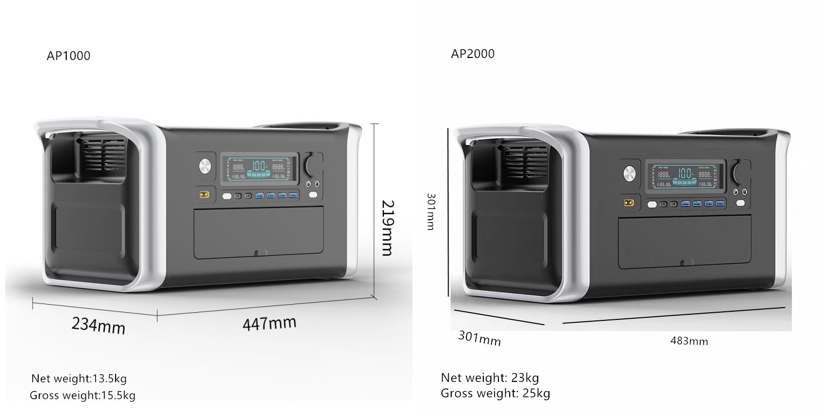 1800watt 2600watt Taşınabilir  - Outdoor Power Bank With Ac Outlet incelemesi ve fiyatı