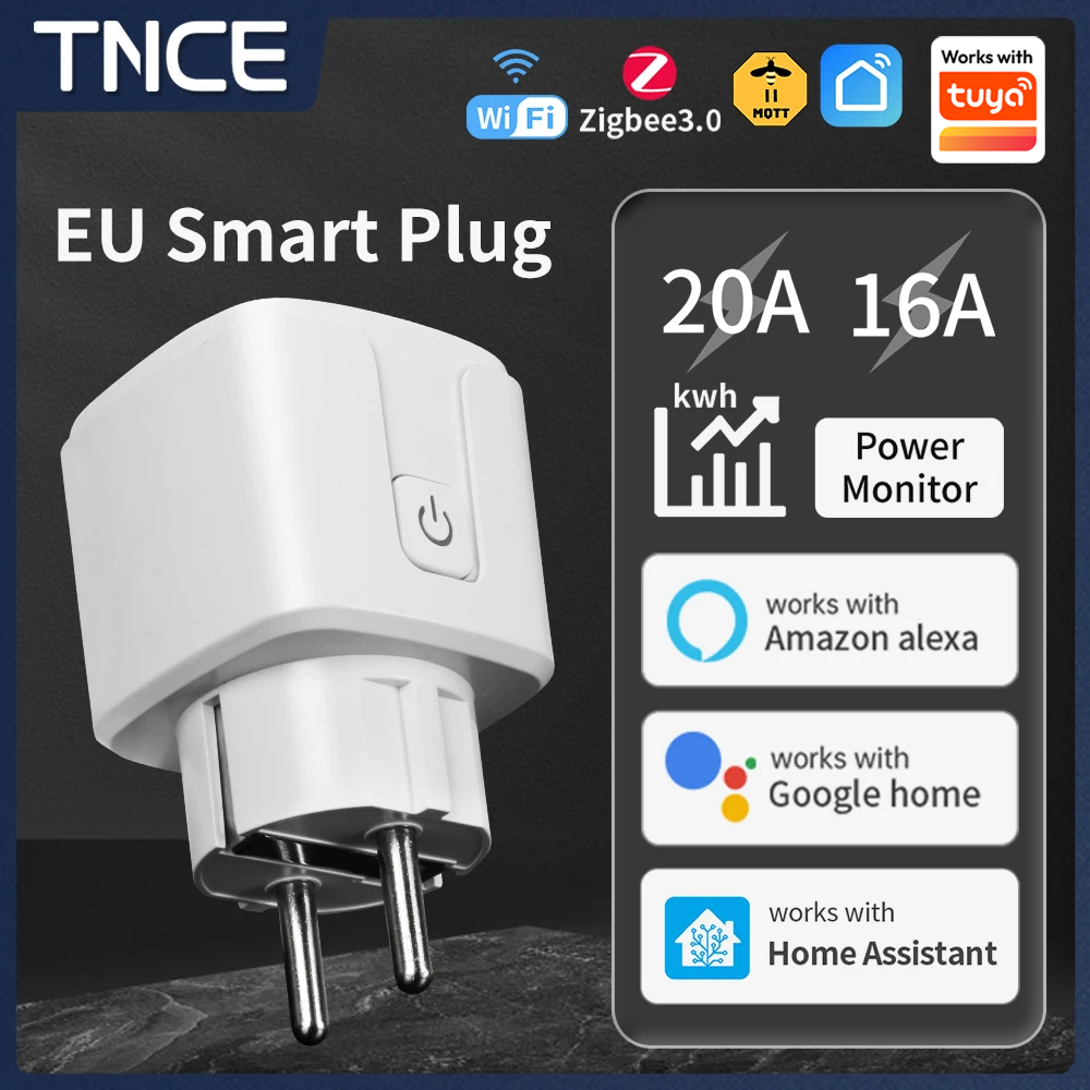 Tuya WIFI Akıllı Soket AB 16A/ - Outdoor Power Outlet Wifi incelemesi ve fiyatı