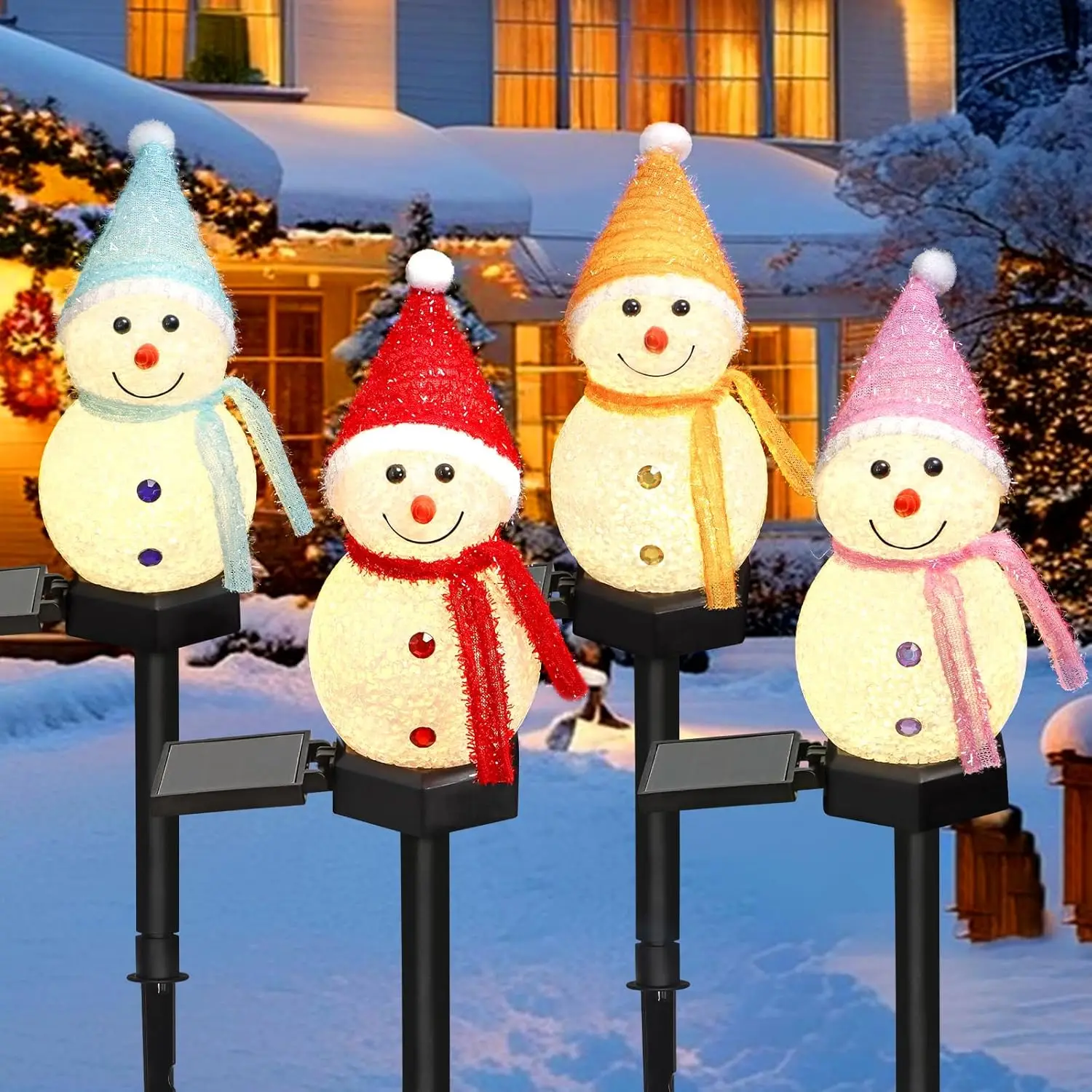 LED Kardan Adam Güneş Enerjili - Outdoor Power For Xmas Lights incelemesi ve fiyatı