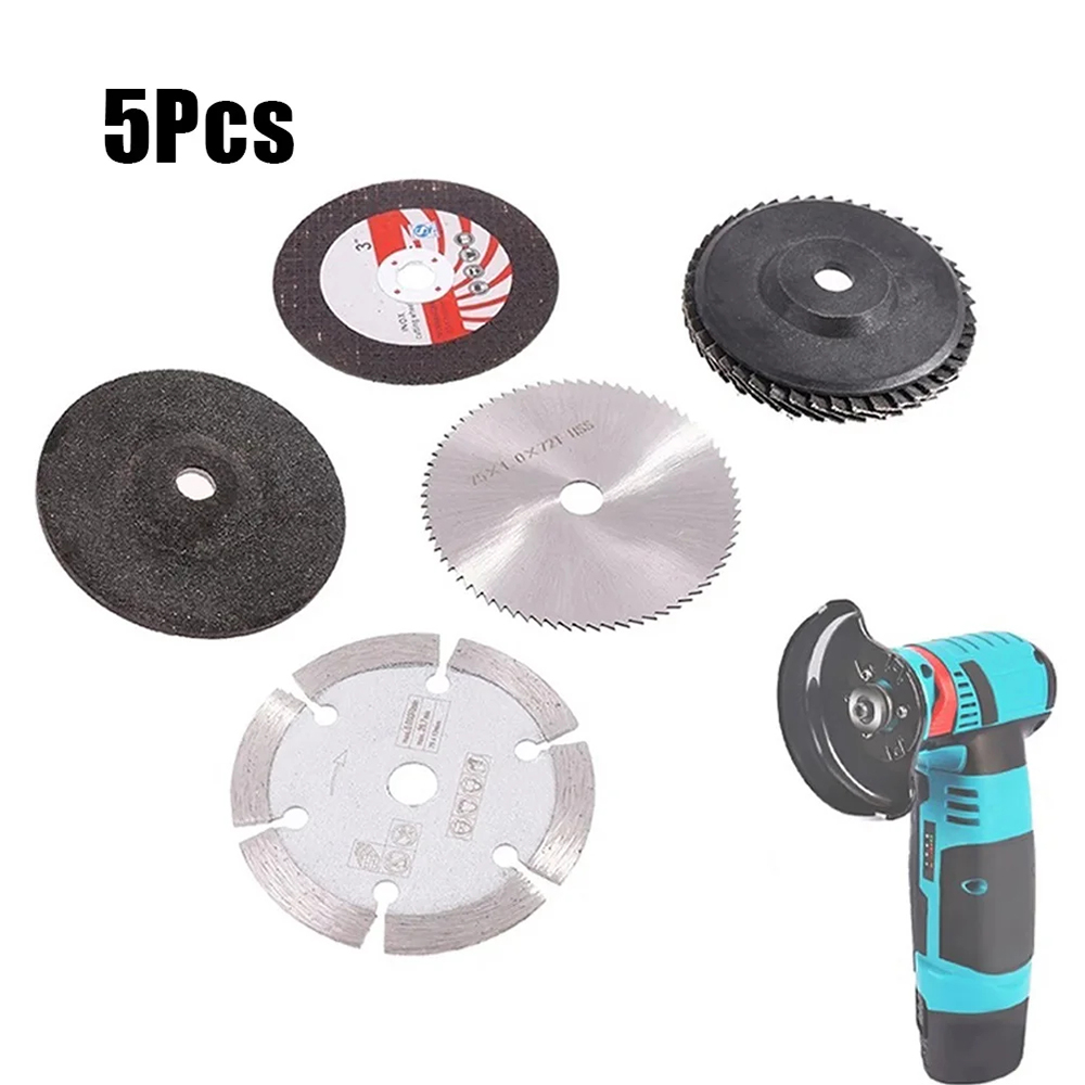 5 adet kesme diski 75mm daire  - Stump Grinder Attachment incelemesi ve fiyatı