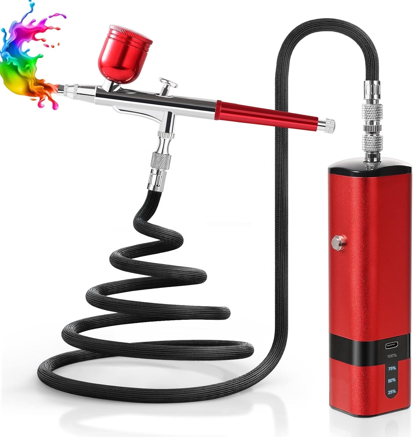 Kompresörlü Airbrush Seti, 32P - Air Compressor Portable incelemesi ve fiyatı