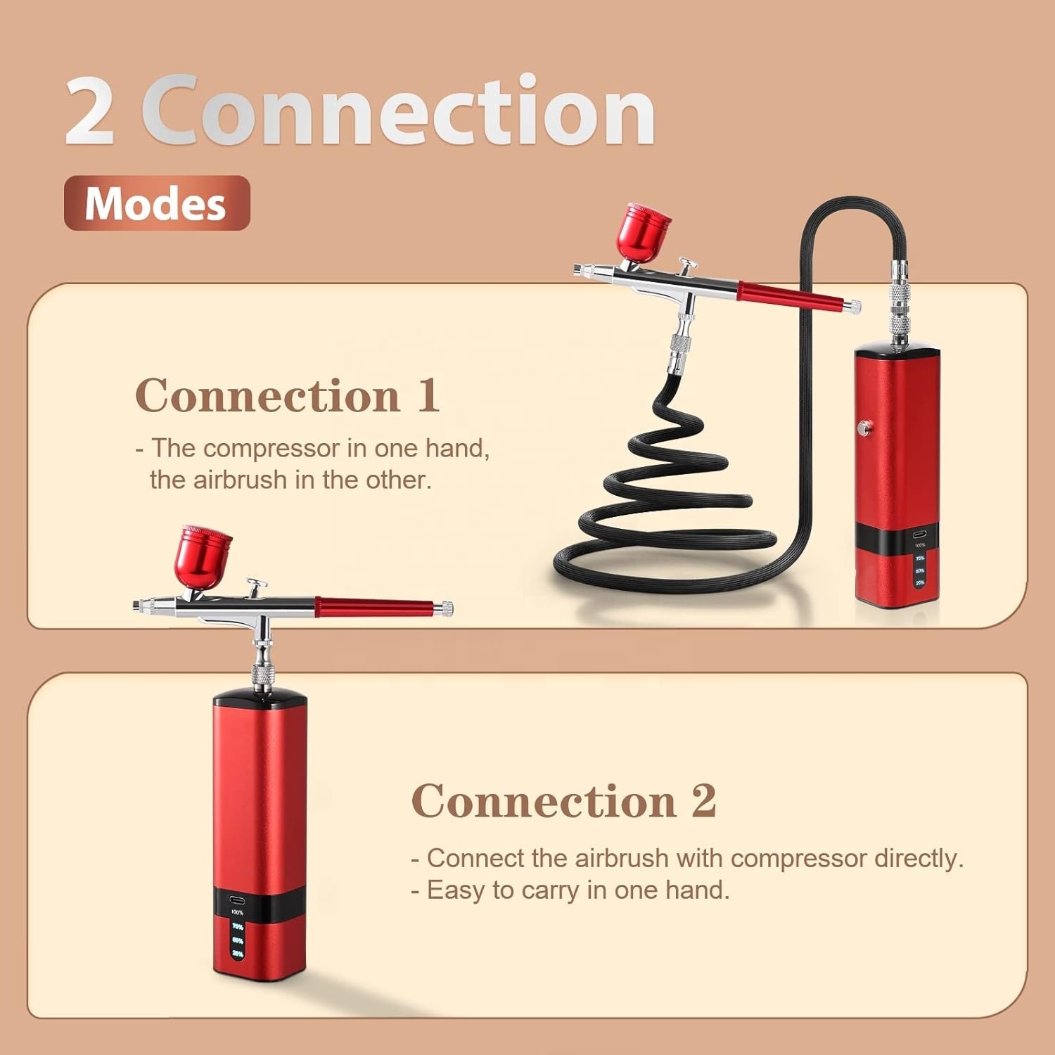 Kompresörlü Airbrush Seti, 32P - Air Compressor Portable incelemesi ve fiyatı