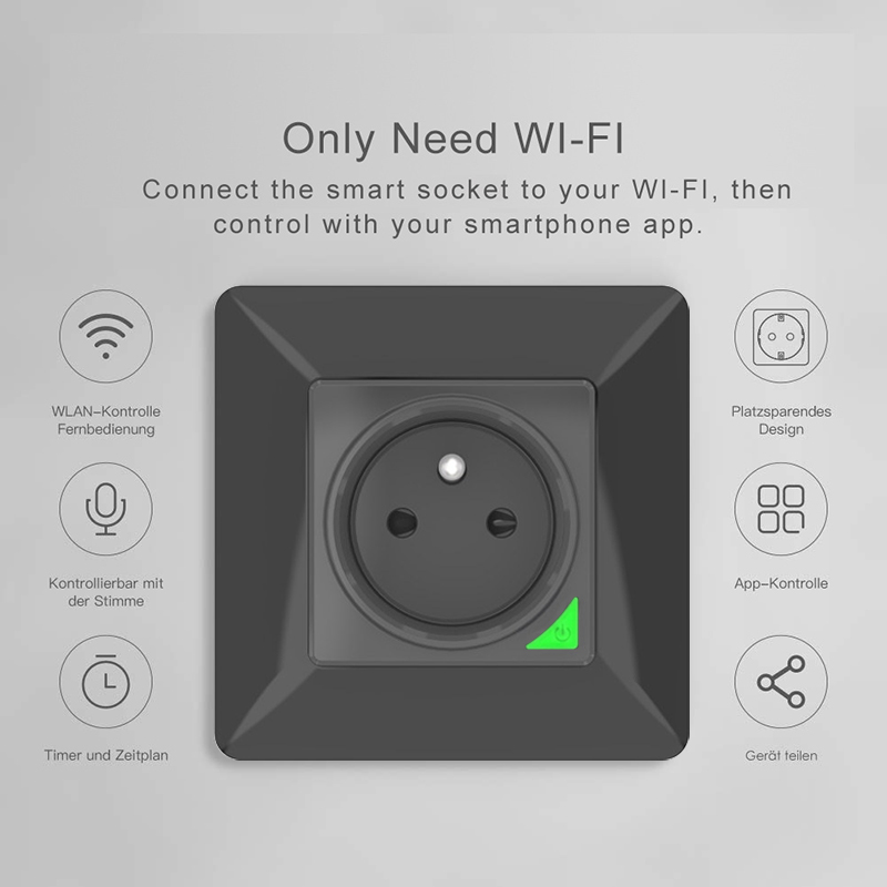 Avoir Zigbee Tuya IP66 açık su - Outdoor Power Outlet Wifi incelemesi ve fiyatı