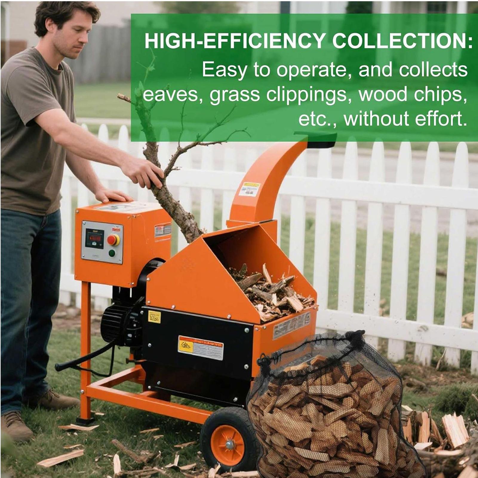 Odun Parçalayıcı Toplama Çanta - Garden Shredder Chipper incelemesi ve fiyatı