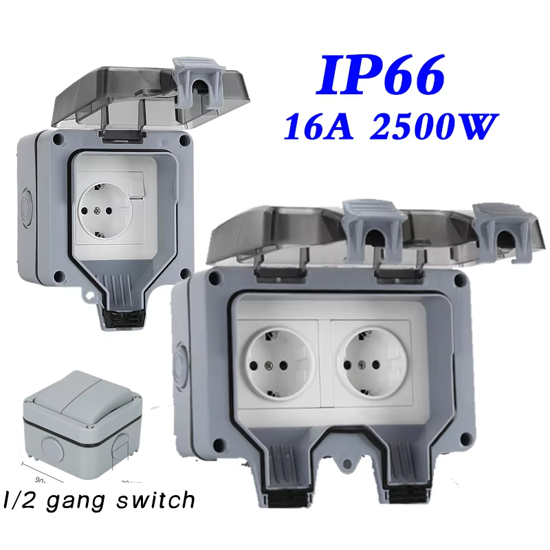 AB KR Dış Duvar Su Geçirmez Pr - Outdoor Power Inlet Box incelemesi ve fiyatı