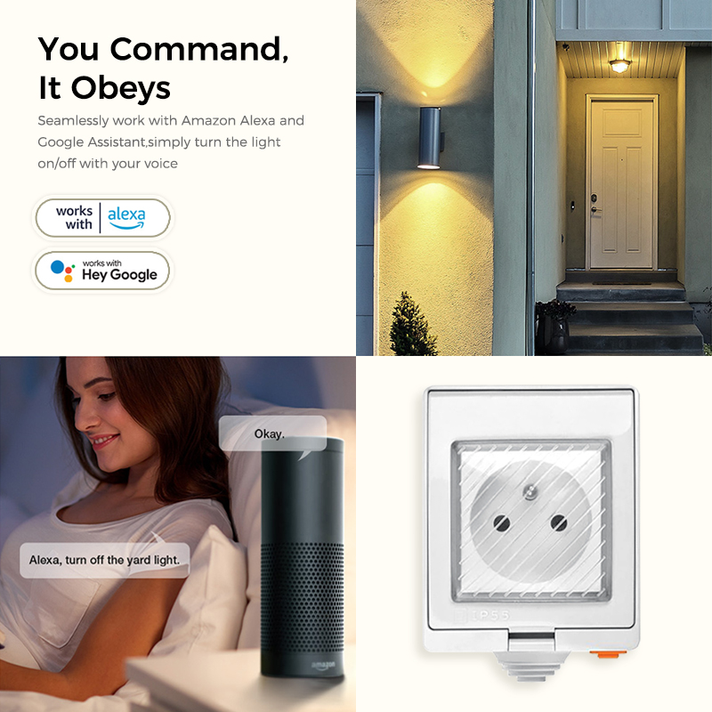 Avoir IP55 Tuya Wifi Elektrik  - Outdoor Power Outlet Wifi incelemesi ve fiyatı