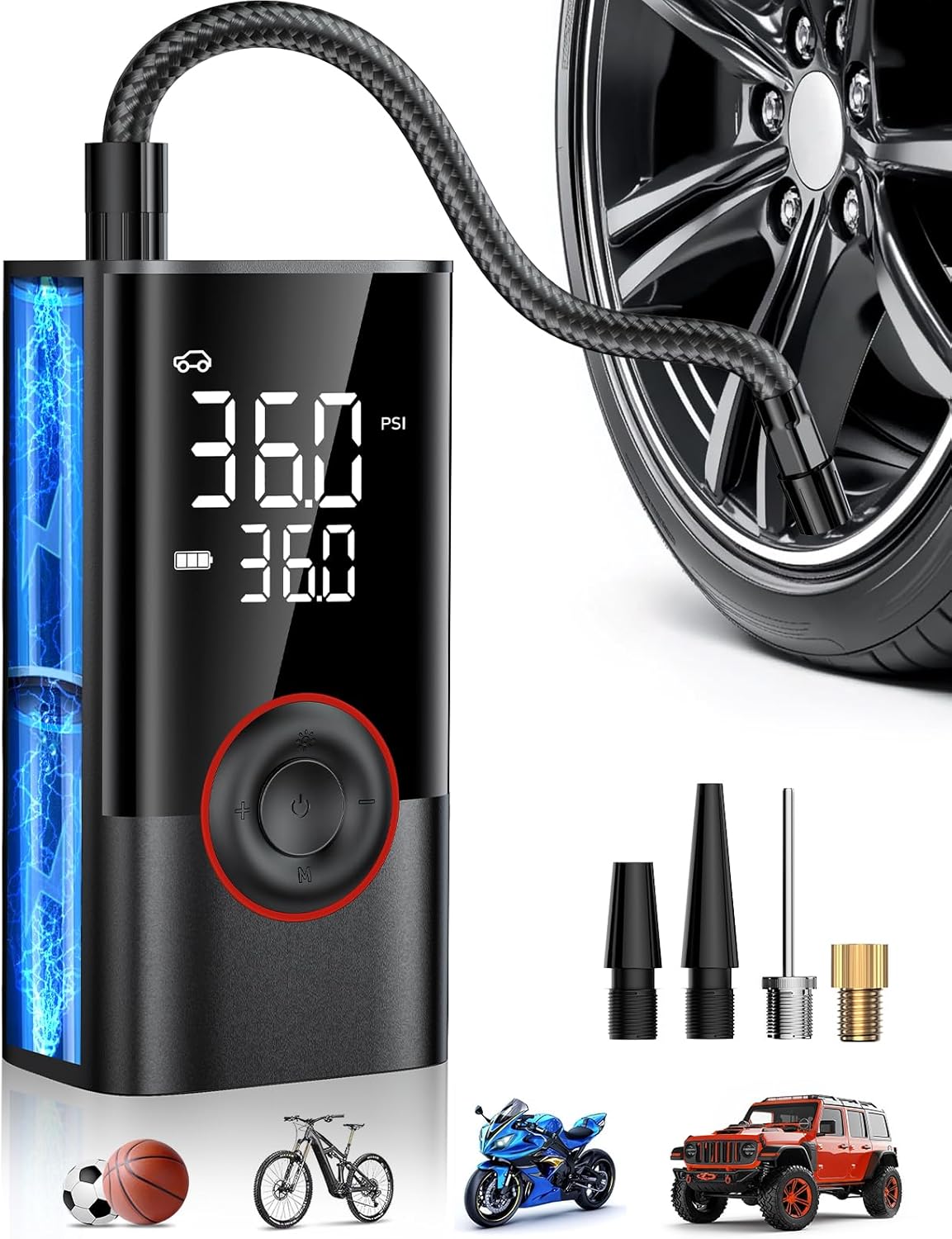 Taşınabilir Kablosuz Hava Komp - Air Compressor Portable incelemesi ve fiyatı