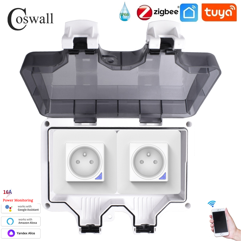 IP66 IP66 su geçirmez fransız  - Outdoor Power Outlet Wifi incelemesi ve fiyatı