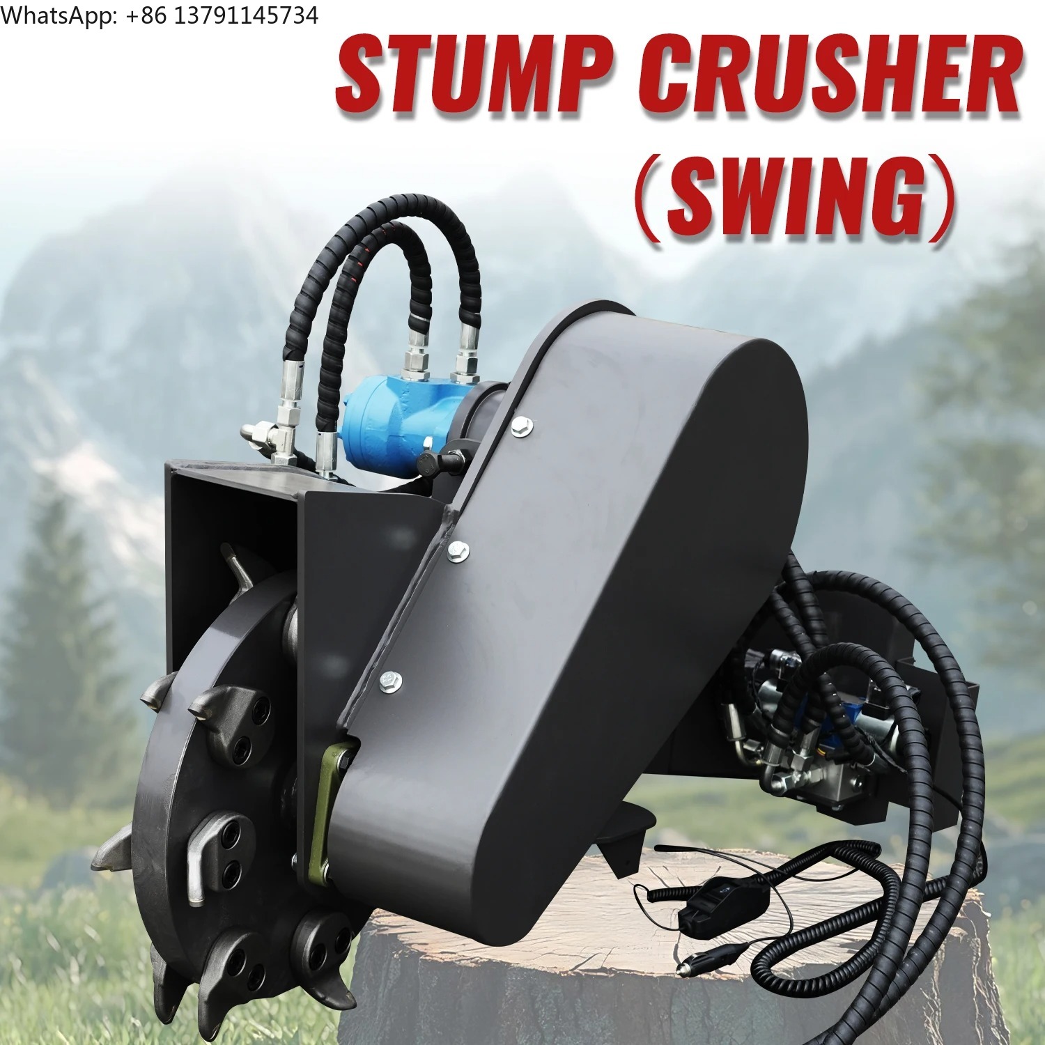 Kütük öğütücü aparatı, bir min - Stump Grinder Attachment incelemesi ve fiyatı