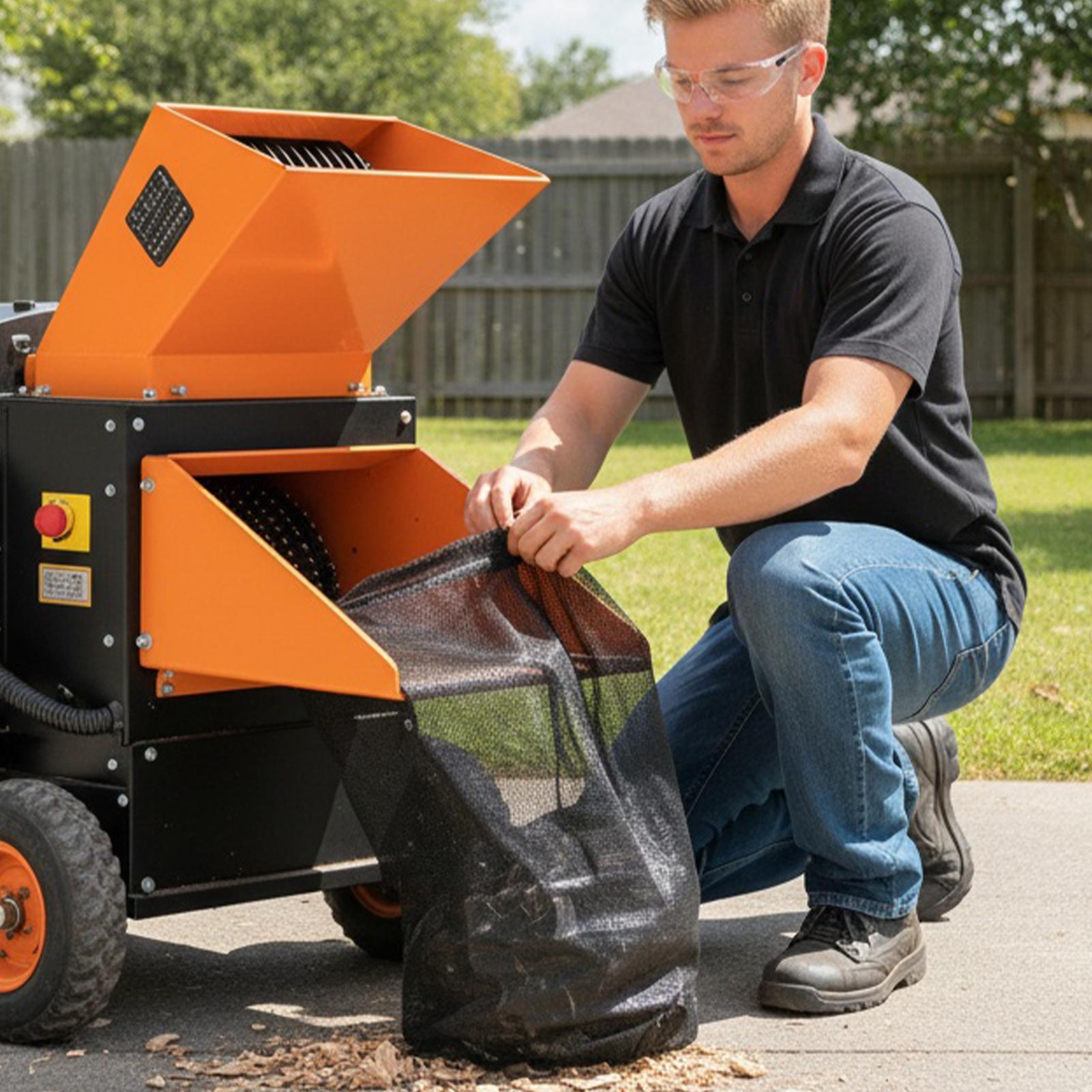 Odun Parçalayıcı Öğütücü Çanta - Garden Shredder Chipper incelemesi ve fiyatı