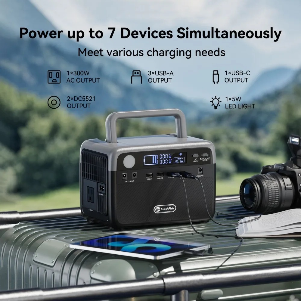 230.4Wh LiFePO4 300W (Maksimum - Outdoor Power Bank With Ac Outlet incelemesi ve fiyatı