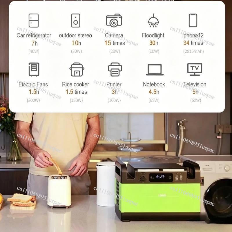 1500 Watt Taşınabilir Güç Bank - Outdoor Power Bank With Ac Outlet incelemesi ve fiyatı
