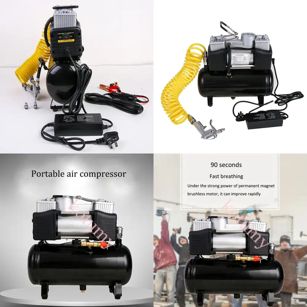 WAP01 2.5L 4L 12V 220V Hava Ko - Air Compressor Portable incelemesi ve fiyatı