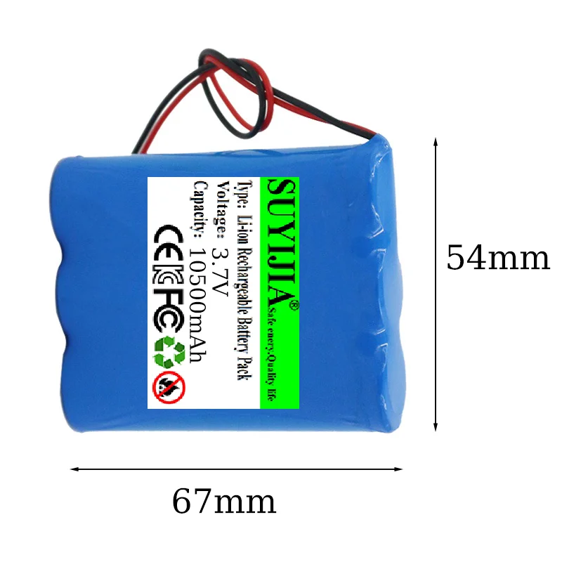 1S3P18650 3.7V 10200mAh Li-ion - Outdoor Power Products incelemesi ve fiyatı