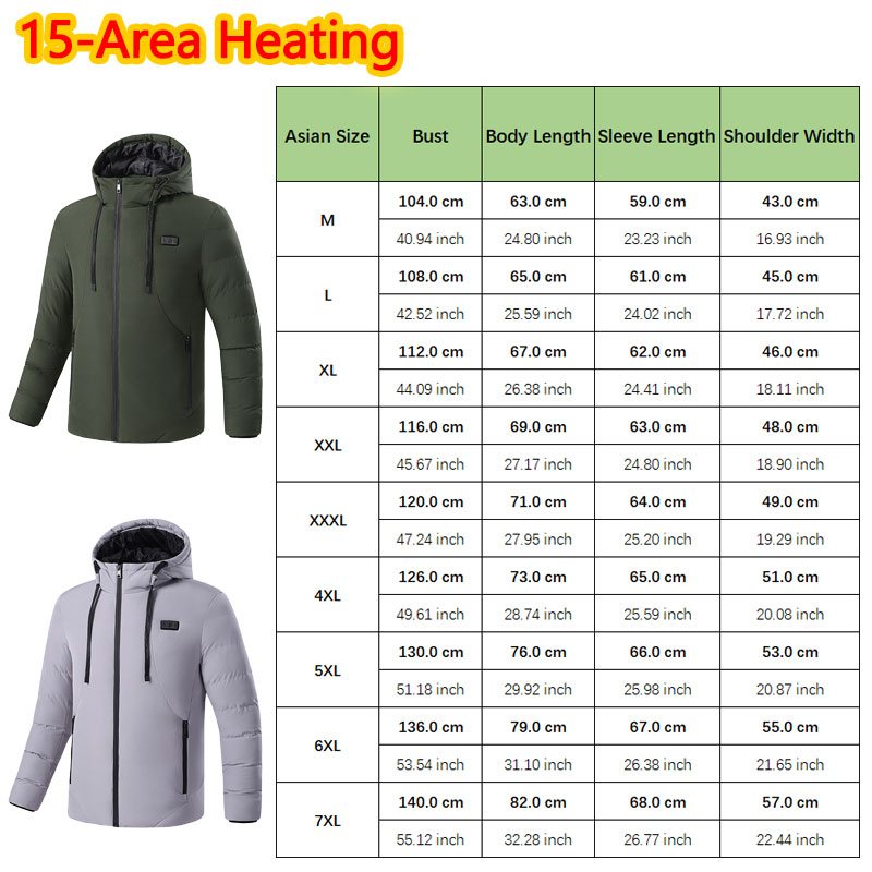 Huelora 11 Alan Isıtmalı Ceket - Outdoor Power Works incelemesi ve fiyatı