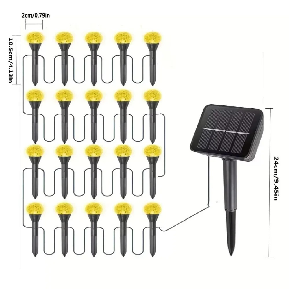 Güneş Enerjili 5M 20LED Dış Me - Outdoor Power For Xmas Lights incelemesi ve fiyatı