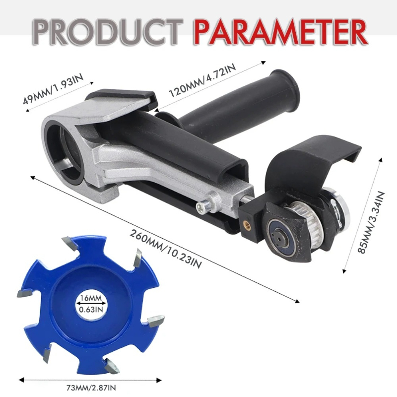 Açı Öğütücü Router Aparatı M10 - Stump Grinder Attachment incelemesi ve fiyatı