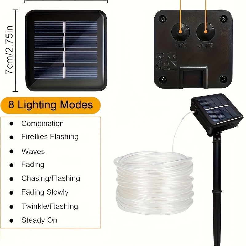 Güneş Enerjili Halat Işık 8 Mo - Outdoor Power For Xmas Lights incelemesi ve fiyatı