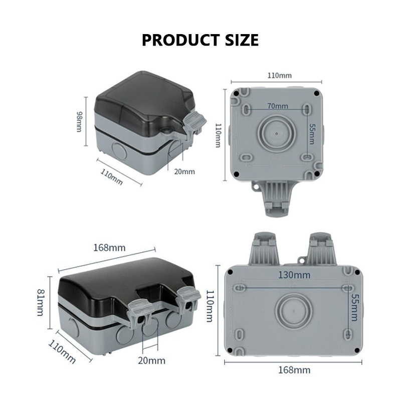 IP66 yağmur geçirmez şarj ab s - Outdoor Power Outlet Wifi incelemesi ve fiyatı