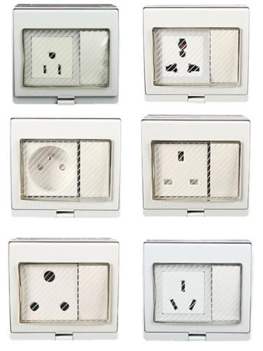 Beyaz IP55 Dış Mekan Anti-UV D - Outdoor Power Inlet Box incelemesi ve fiyatı